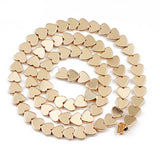 6mm Peach Hematite Love Heart Spacer Beads DIY Jewelry Making Bracelet Finding