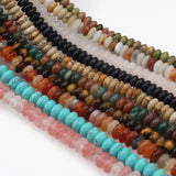 6mm Tiger Eye Turquoise Agate Quartz Round Stone Beads