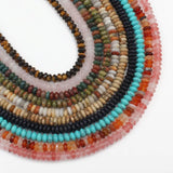 6mm Tiger Eye Turquoise Agate Quartz Round Stone Beads