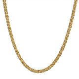6mm Stainless Steel Byzantine Chain Necklace or Bracelet