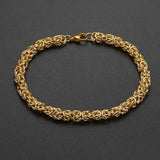 6mm Stainless Steel Byzantine Chain Necklace or Bracelet