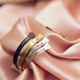 6mm Pet Paw Pattern Name Open Cuff Bangle Bracelet