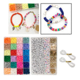 6mm Polymer Clay Beads Flat Round Disk Boho Jewelry Making Bracelets Necklaces