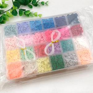 6mm Clay Beads Pendant for DIY Earring Crafts