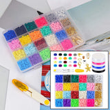 Polymer Clay Beads Spacer DIY Bracelet Jewelry Making Kit