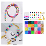 Polymer Clay Beads Spacer DIY Bracelet Jewelry Making Kit