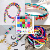 Polymer Clay Beads Spacer DIY Bracelet Jewelry Making Kit