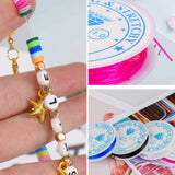 Polymer Clay Beads Spacer DIY Bracelet Jewelry Making Kit