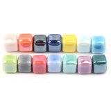 6mm Ceramic Cube Spacer Beads for Jewelry Making DIY Bracelet