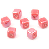 6mm Ceramic Cube Spacer Beads for Jewelry Making DIY Bracelet