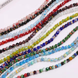 6mm Thousand Flower Glass Mixed Loose Beads DIY Bracelet Necklace Jewelry