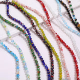 6mm Thousand Flower Glass Mixed Loose Beads DIY Bracelet Necklace Jewelry