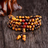 6mm Agate Bracelets for Girls 108 Prayer Malas Various Designs