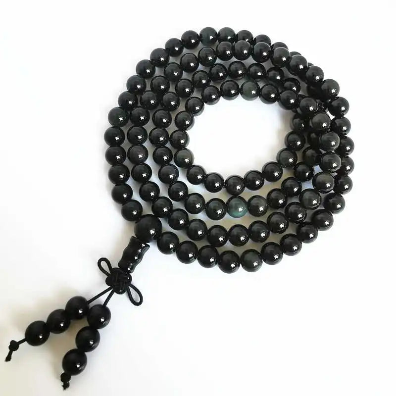 6mm Agate Bracelets for Girls 108 Prayer Malas Various Designs