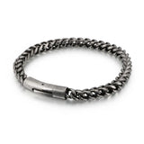 6mm Vintage Chains Bracelet Men Stainless Steel Light Bracelet