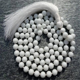 6mm Tridacna 108 Beads Tassel Bracelet Necklace