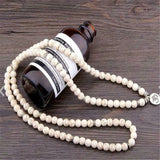 6mm Turquoise 108 Beads Pendant Bracelet Buddhism Spirituality Pray Meditation