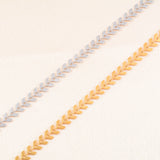 6mm Wide Women's Long Necklace Fishtail Link Chain Stainless Steel Jewelry