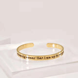 6mm Coordinates Laser Engraved Name Date Bracelet Stainless Steel Cuff Bangle