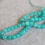 6mm Faceted Stone Loose Beads DIY Jewelry Making 15''