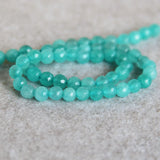 6mm Faceted Stone Loose Beads DIY Jewelry Making 15''