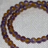6mm Multicolor Stone Jades Stone Chalcedony Round Beads Bracelet 18inch