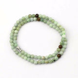 6mm Myanmar Jade Stone Beads Necklace for Women