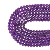 Natural Amethyst Beads 6mm-10mm Round Loose for Bracelet