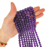 Natural Amethyst Beads 6mm-10mm Round Loose for Bracelet