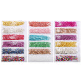 6pc Glitter Epoxy Resin Filler Flakes Irregular Mold Filling Sequins DIY Crafts