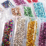 6pc Glitter Epoxy Resin Filler Flakes Irregular Mold Filling Sequins DIY Crafts