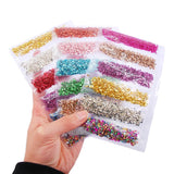 6pc Glitter Epoxy Resin Filler Flakes Irregular Mold Filling Sequins DIY Crafts