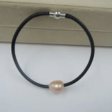 6pcs Baroque Pearl Leather Rope Bracelet