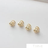 6pcs 14K Small Kettle Pendant DIY Material Accessories