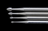 6pcs 2.35mm Shank Tungsten Carbide Rotary Burrs Milling Cutter Tool Carving