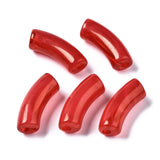 6pcs 20colors Acrylic Tube Beads for Bracelet Jewelry Making DIY 34.5x13x11mm
