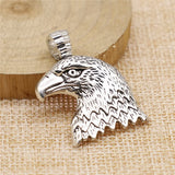 6pcs Antique Eagle Head Charms 33x29mm