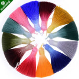 6pcs Short Tassels for Jewelry Making, Mini Tassels in Pantone Colors