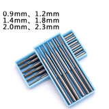 6pcs Tungsten Steel Burs for Olive Carving Wood Milling Cutter 2.35MM