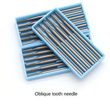 6pcs Tungsten Steel Burs for Olive Carving Wood Milling Cutter 2.35MM