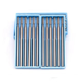 6pcs Tungsten Steel Burs for Olive Carving Wood Milling Cutter 2.35MM