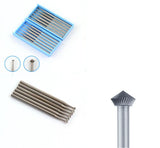 6pcs Alloy Tungsten Olive Amber Carving End Mill Wood Router Bit