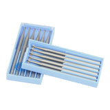 6pcs Tungsten Steel Round Burs Router Bit Wood Milling Cutter