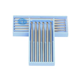 6pcs Tungsten Steel Round Burs Router Bit Wood Milling Cutter