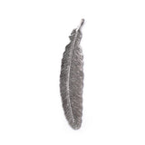 6pcs Feather Pendants for Jewelry Making DIY Necklace Accessories