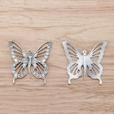 6pcs Antique Silver Goddess Butterfly Fairy Charms Pendant
