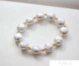 6pcs Natural Baroque Pearl Beads for DIY Earrings Bracelet Necklace