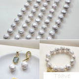 6pcs Natural Baroque Pearl Beads for DIY Earrings Bracelet Necklace
