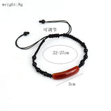 6pcs Chakra Bridge Stone Bar Yoga Bracelet Crystal Beads Lace-up Bracelet