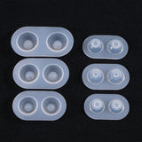6pcs Crystal Epoxy Doll Eyes Mold Silicone Kit Accessories